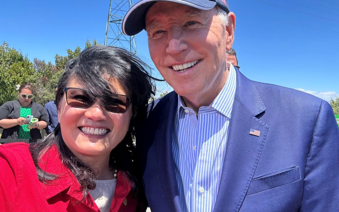 In Palo Alto, President Biden announces $2.6 billion for climate resilience, modernizing electrical grid